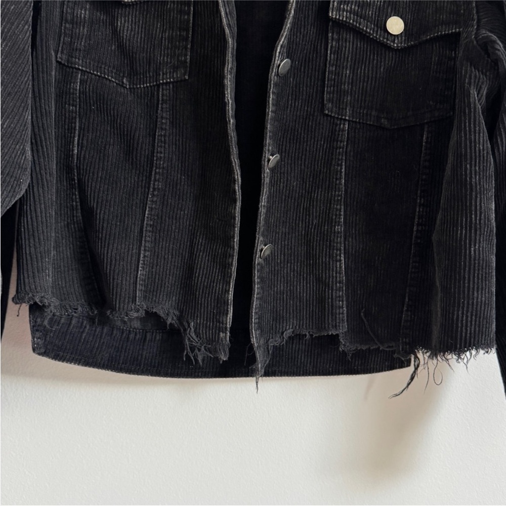 POL Black Corduroy Jacket - Picture 4 of 7